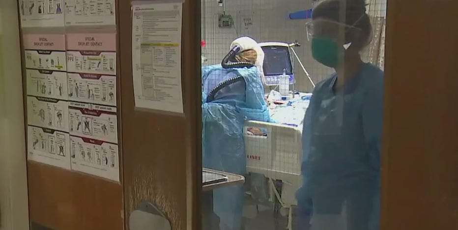 As hospitals near capacity, healthcare workers plead for compliance