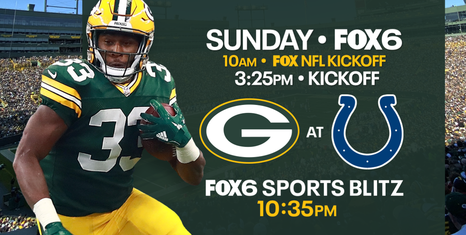 Matchup of division leaders: Packers to square up against Colts