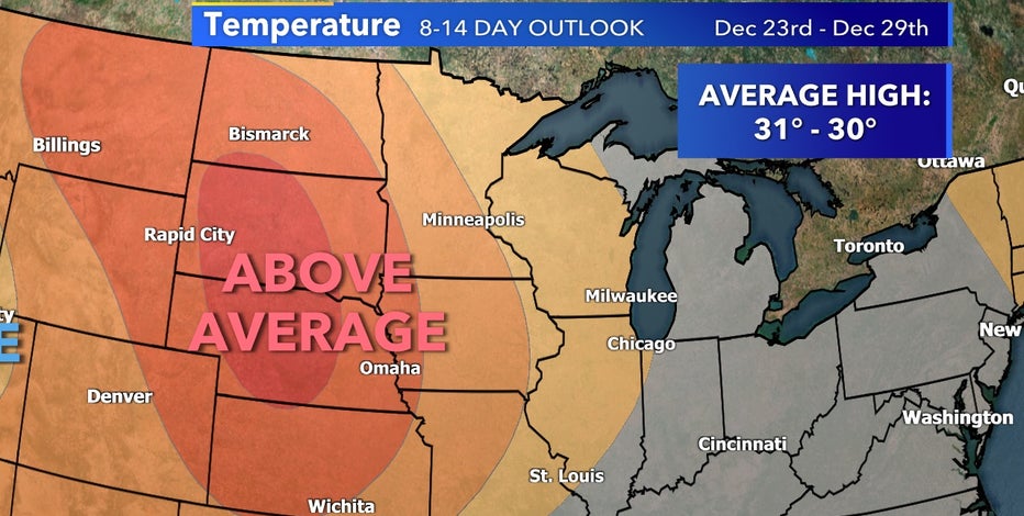 Low likelihood southeast Wisconsin sees a white Christmas
