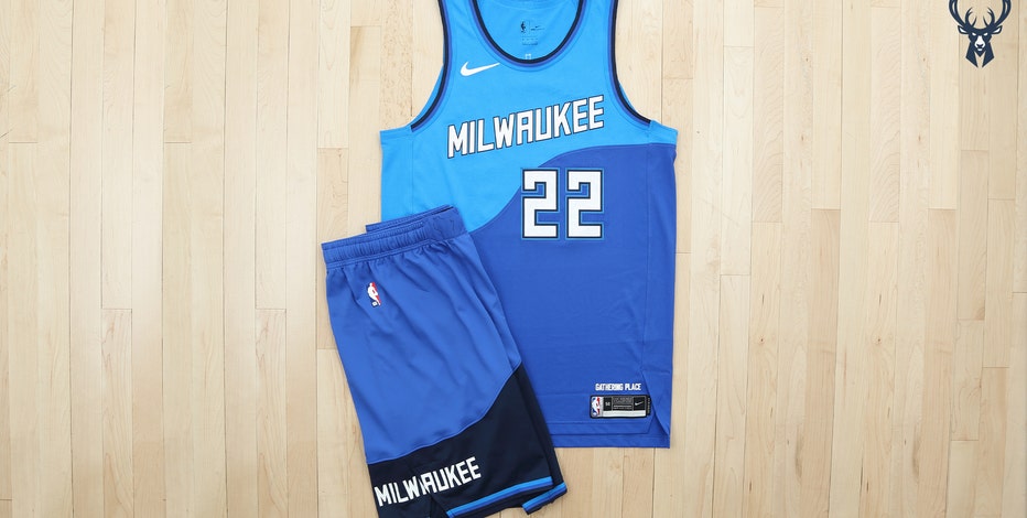 Bucks debut Great Lakes Blue City uniform for 2020-21 season