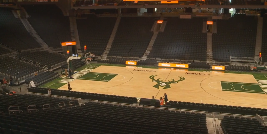 Bucks' Fiserv Forum full capacity for rest of playoffs