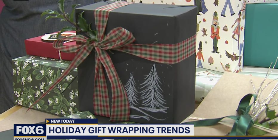 A glimpse of some of this year’s hottest trends in holiday wrapping paper