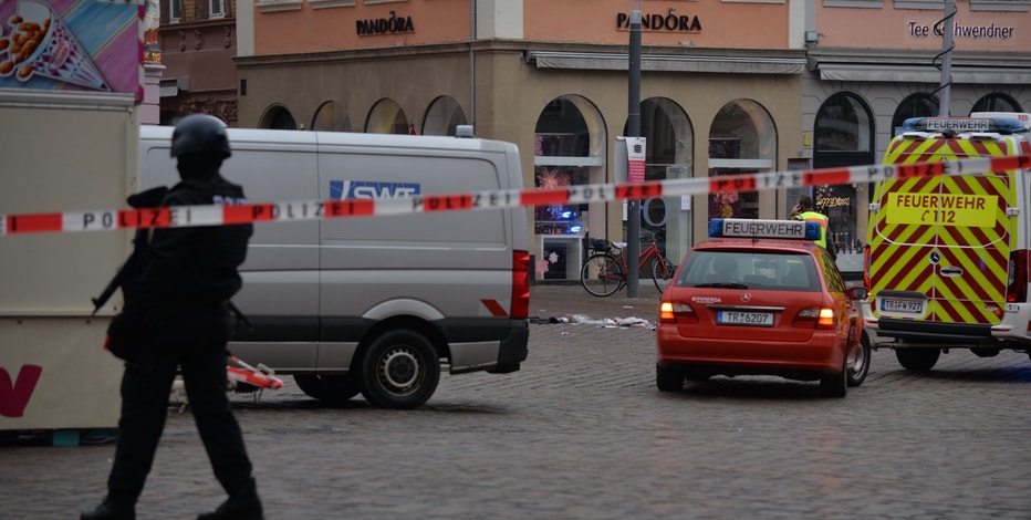 Car hits pedestrians in Trier, Germany; 2 killed, 15 injured