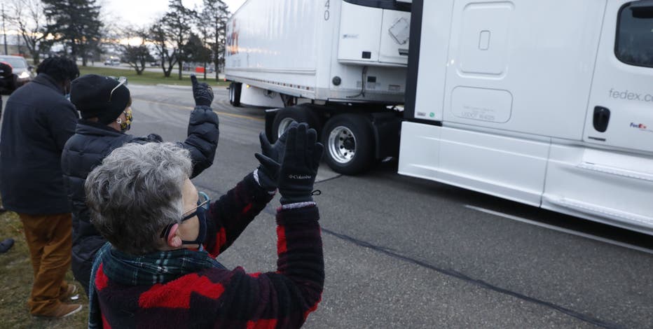 COVID-19 vaccine shipments begin in historic US effort