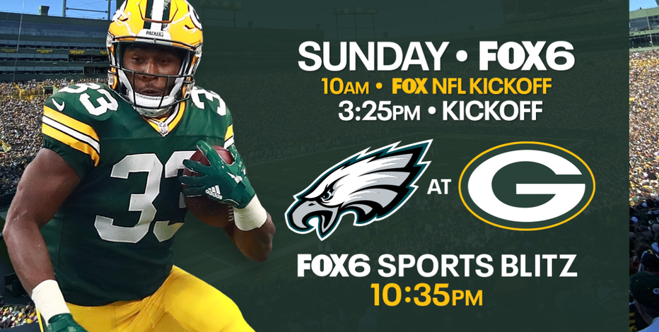 Packers look to soar over Eagles at Lambeau Field on Sunday