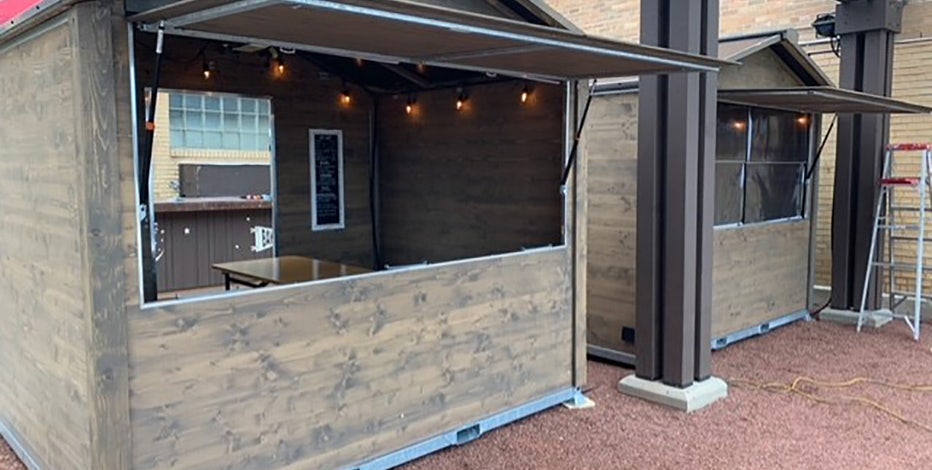South Shore Terrace Winter Beer Garden chalets now open to public
