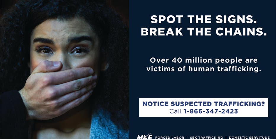 Mitchell Intl. Airport unveils campaign to end human trafficking