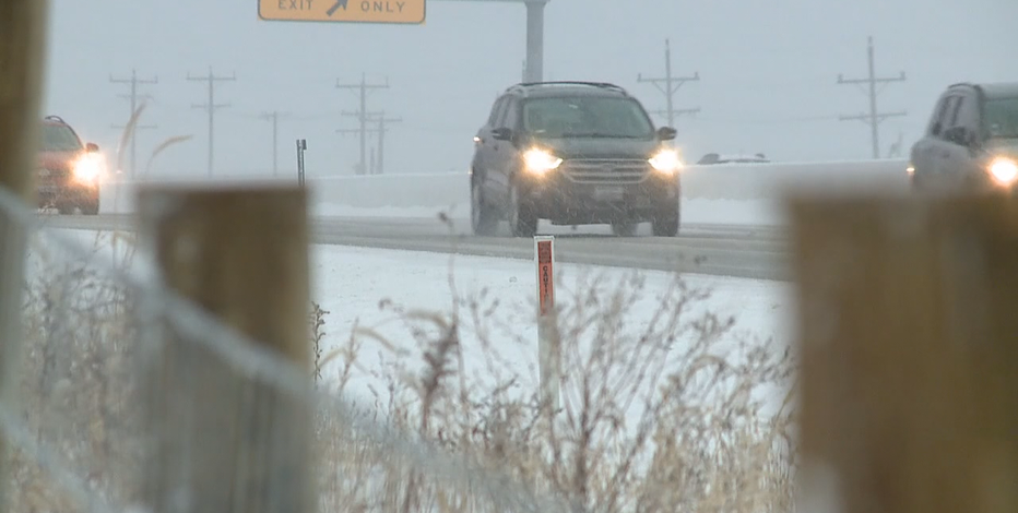 Snowfall makes driving treacherous throughout southeast Wisconsin