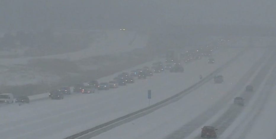 SB lanes of I-94 shut down near Highway 20 in Racine County