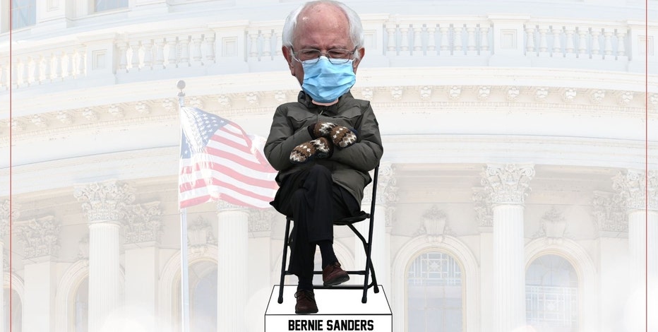 Bernie Sanders Inauguration Day bobblehead unveiled