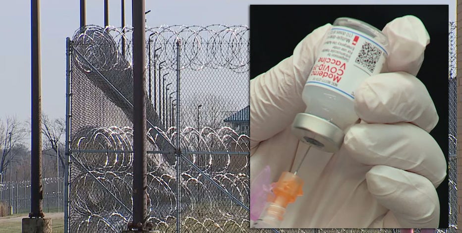 Wisconsin inmates' COVID vaccination rate nearly 70%
