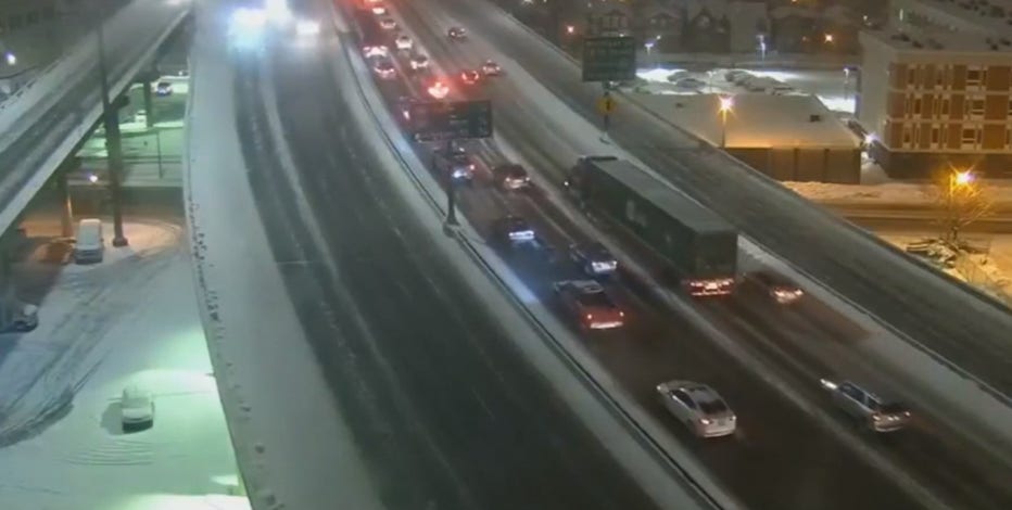 Snow, cold temps make for slippery morning commute in SE Wisconsin