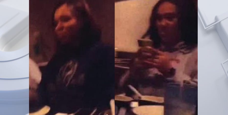 Police seek to ID 2 women accused of leaving restaurant without paying
