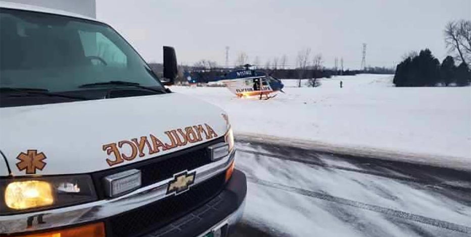 Man seriously injured in Ozaukee County snowmobile accident