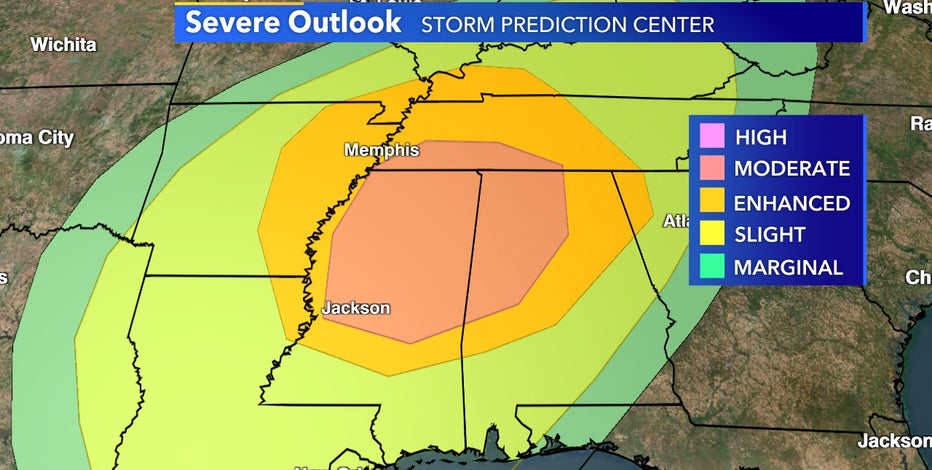 Another severe weather outbreak expected in the South
