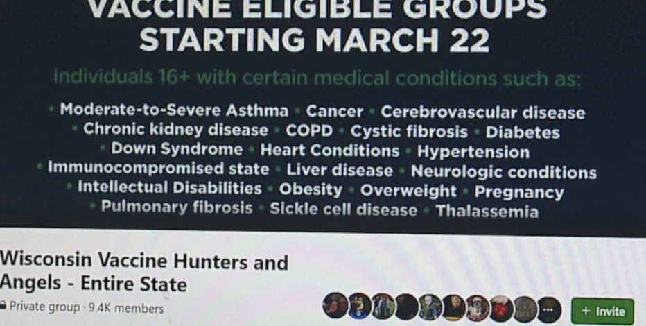 Facebook group connects Wisconsinites to COVID-19 vaccines