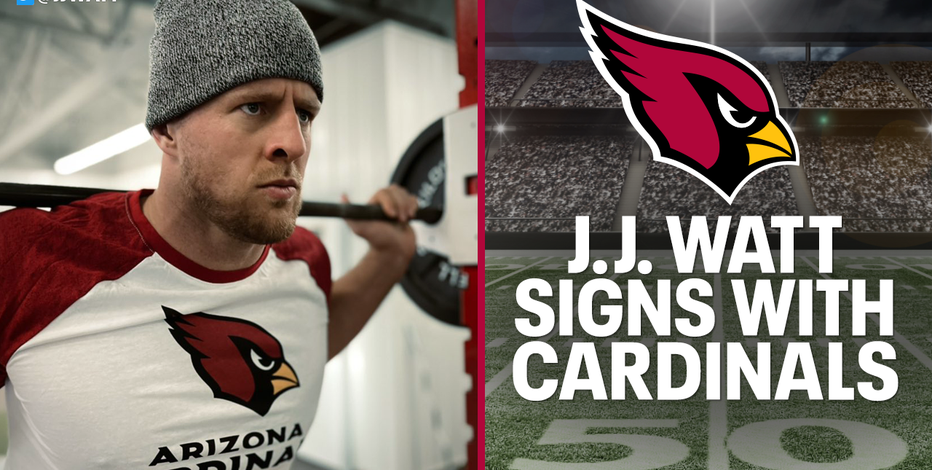 Watt going to Arizona, NFL star signs 2-year deal with Cardinals