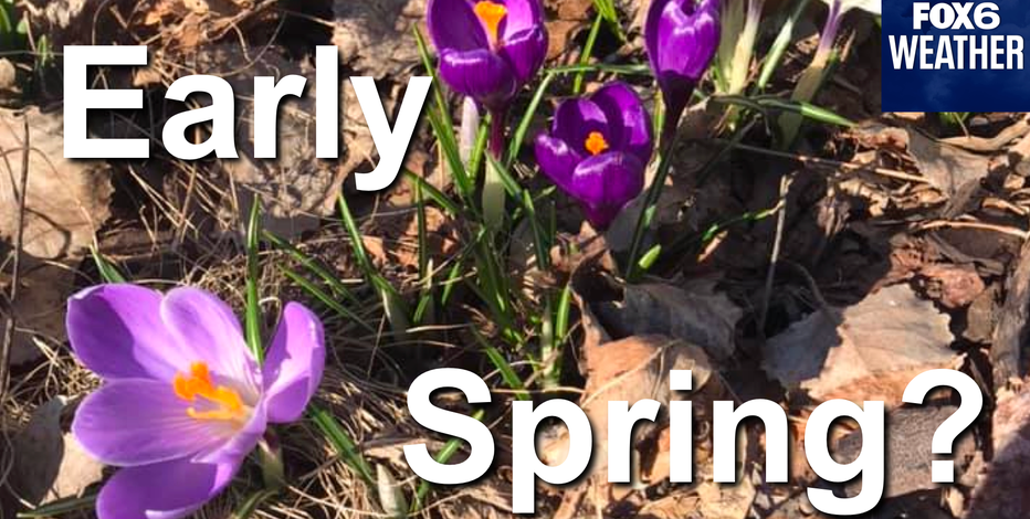 An early spring is a high possibility for Wisconsin