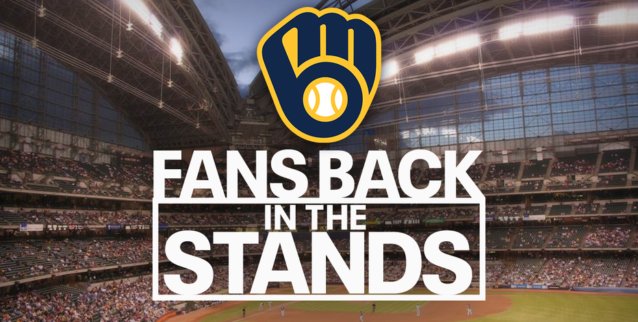Brewers cleared to host 25% capacity to open season; no tailgating