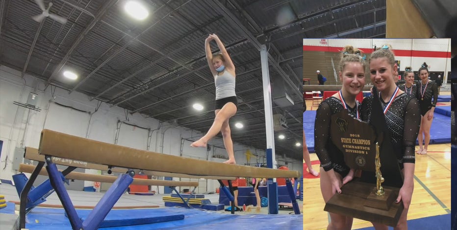 Muskego gymnast learns how to perform without arms, goes to state