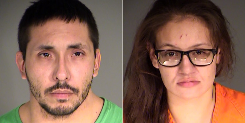 Man, woman accused of leading deputies on pursuit with newborn in car