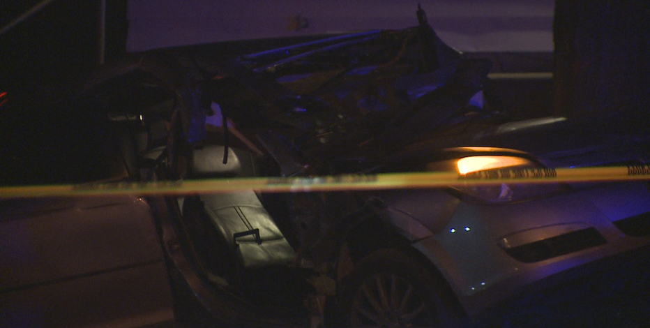 MPD: 2 people hurt after vehicle loses control, crashes into tree