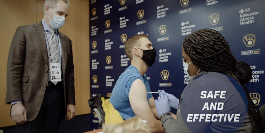 Brewers, city officials team up to #CrushCOVIDMilwaukee