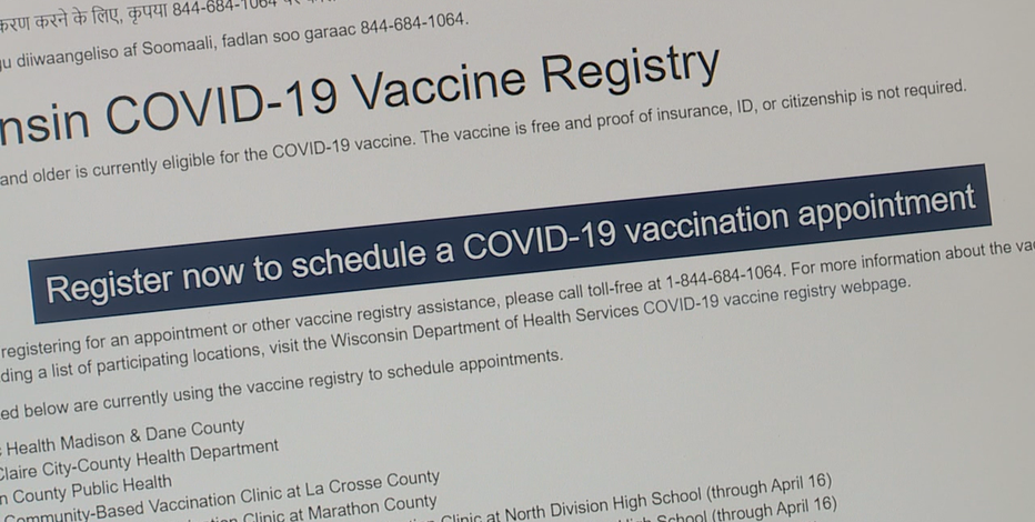COVID-19 vaccine appointments open as availability expands