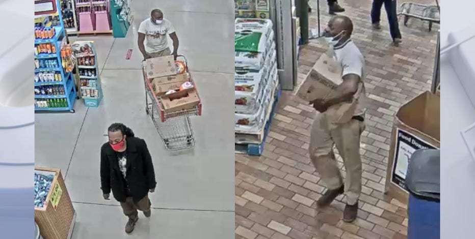 Menomonee Falls police seek men who stole laundry detergent from Woodman's