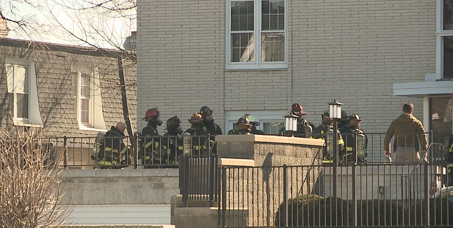 Firefighters battle fire at Brown Deer apartment complex
