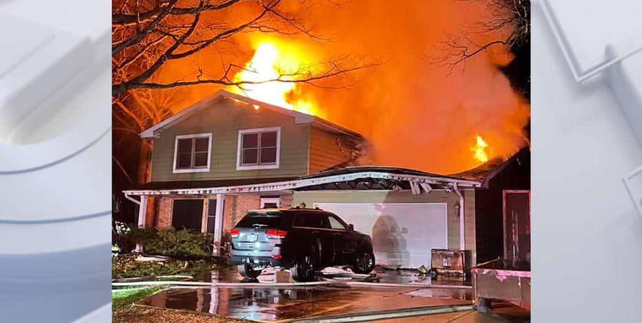 Fire guts 2-story home in Tichigan; no working smoke detectors