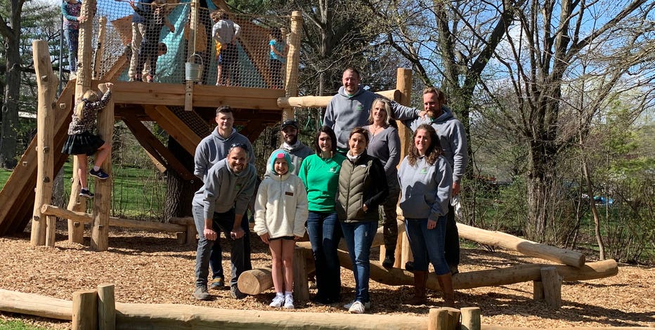 Brookfield girl with bone cancer gets her own treehouse