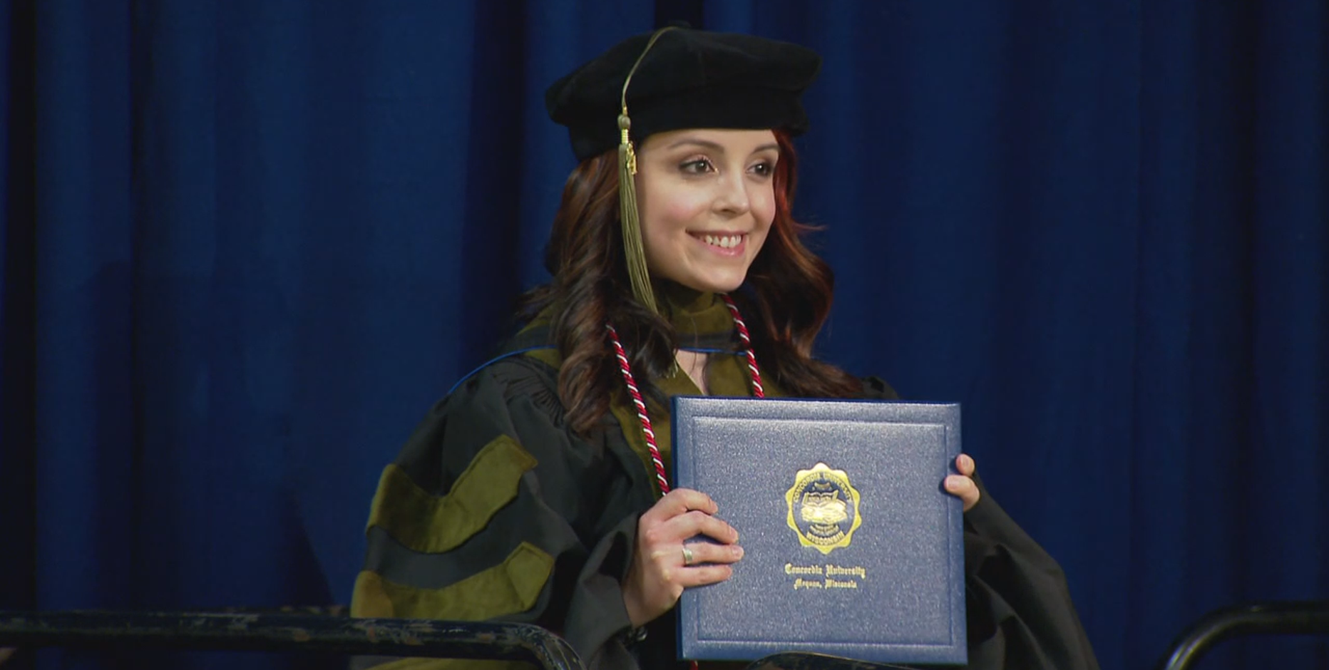 Spring graduation extra special for Concordia pharmacy grad