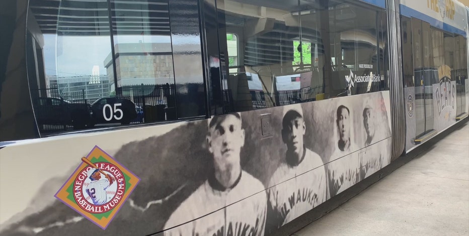 Milwaukee streetcar honors Negro Leagues