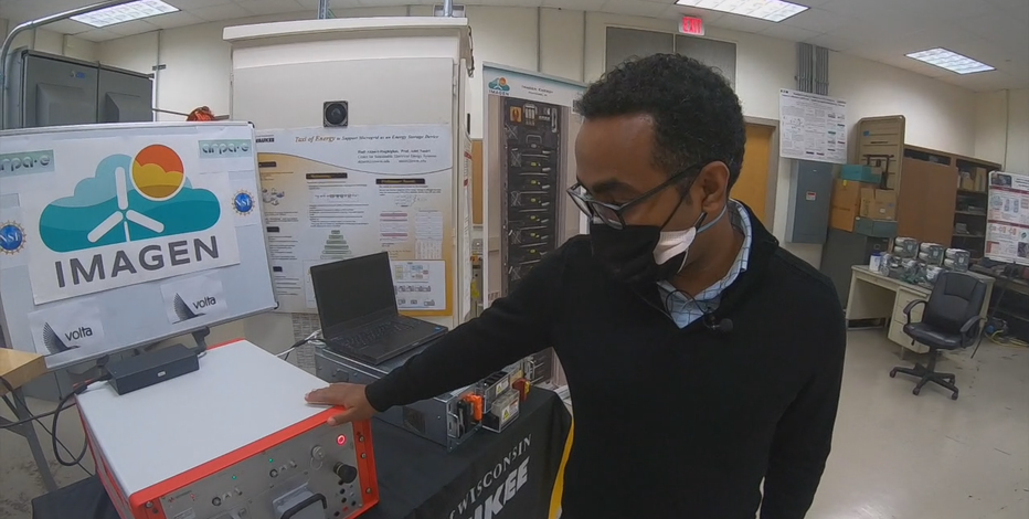 Harris visits Milwaukee: UWM researchers showcase work