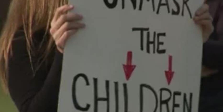 Mequon parents protest mask rules