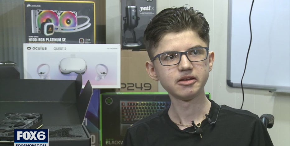 Make-A-Wish grants Milwaukee teen new gaming system