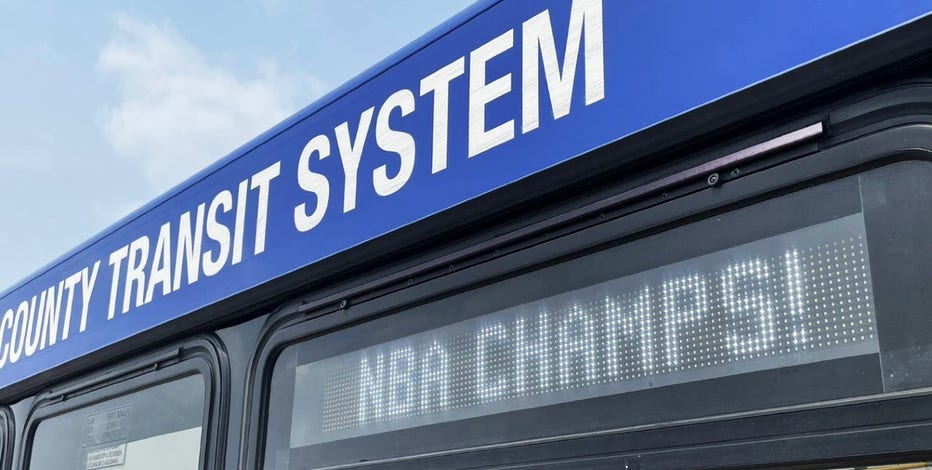 MCTS celebrate Bucks victory, display special message on every bus
