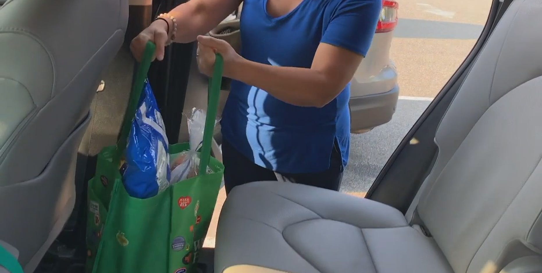 Keeping groceries safe in a hot car