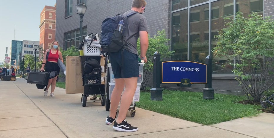 Marquette University welcomes students on move-in day