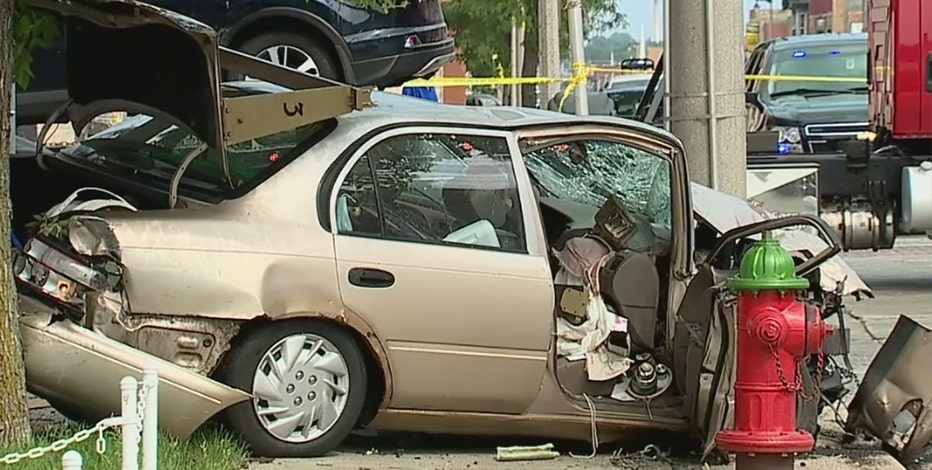 Milwaukee pursuit, crash: Teens arrested, 3 injured