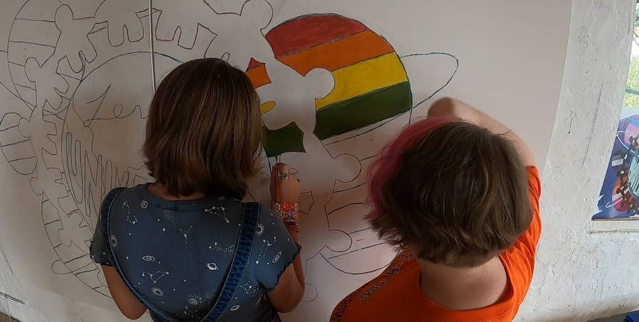 Cedarburg mural removed by school board reborn in Grafton