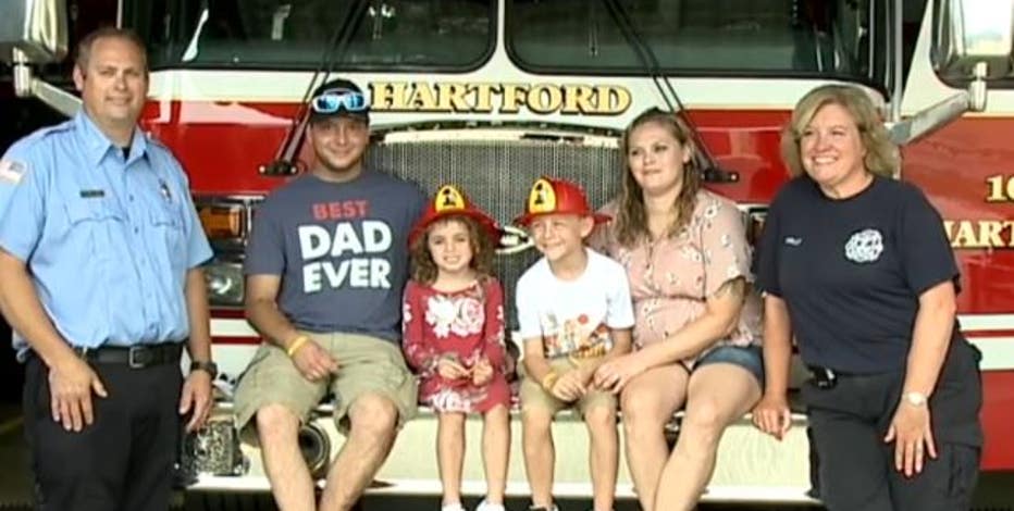 Hartford child saves mom's life
