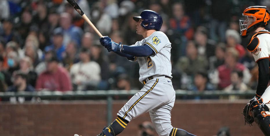 Burnes pitches Brewers by Giants in matchup of NL contenders