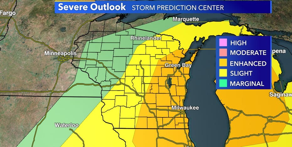 Excessive heat followed by severe storms expected Wednesday