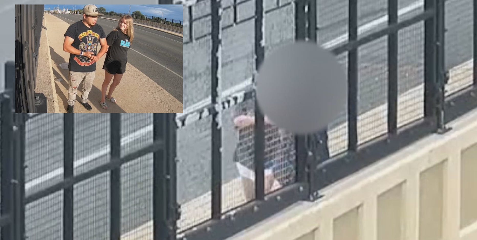 Man on I-94 Layton Avenue Bridge talked down by siblings