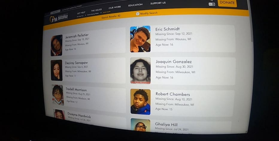 42 active missing Wisconsin kids cases, help spread the word
