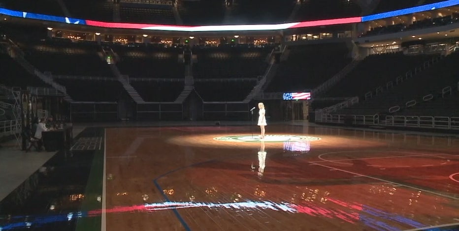 Bucks hold national anthem auditions
