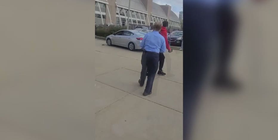 Reckless driving near Bradley Tech High School; police seek suspect