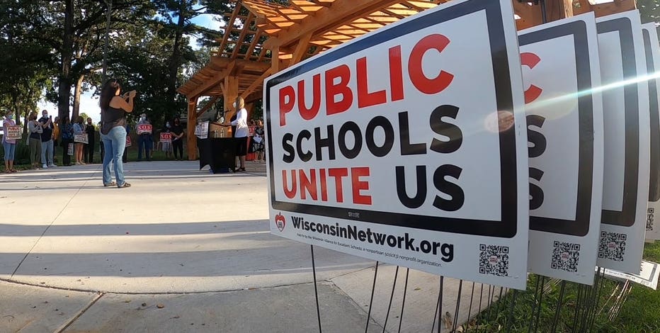 Kenosha school mask vote threats, groups call for unity